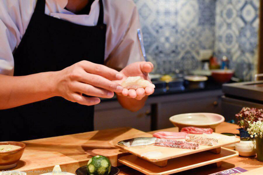 Fillets Sushi in Bangkok