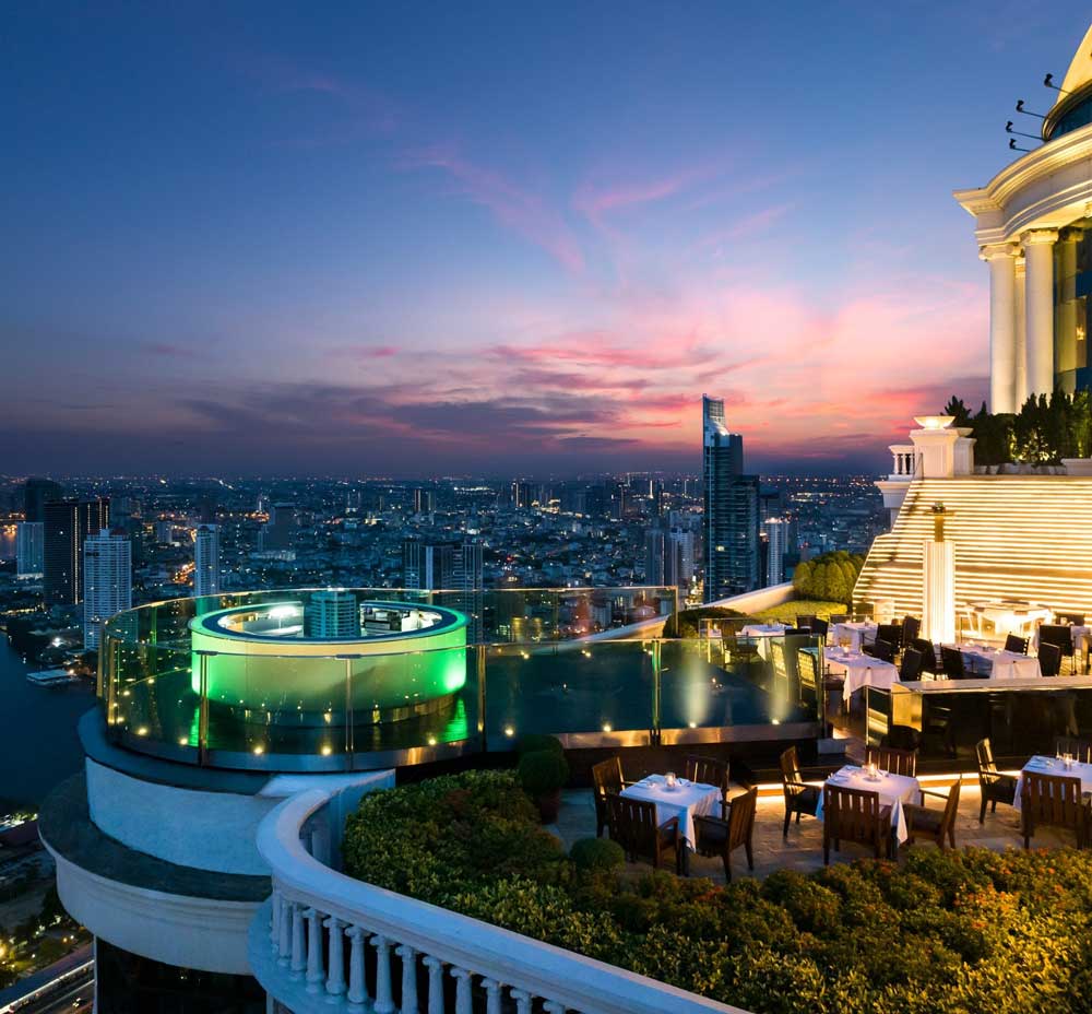 Sky Bar is our favorite best cocktail bars in Bangkok