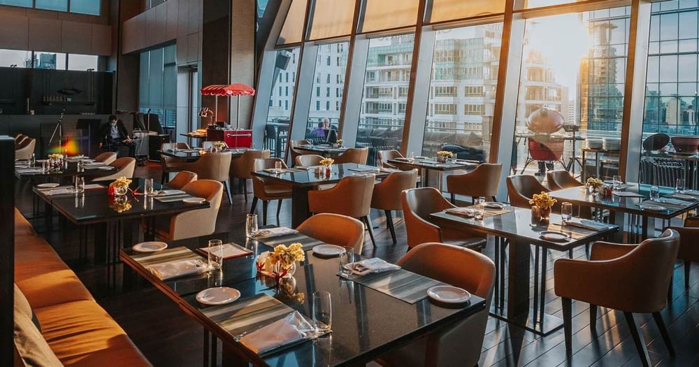 Up & Above Restaurant and Bar The Okura Prestige Bangkok